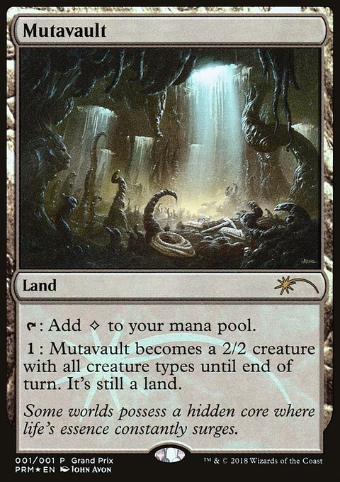 Mutavault, Grand Prix Promos #2018, Magic: The Gathering card