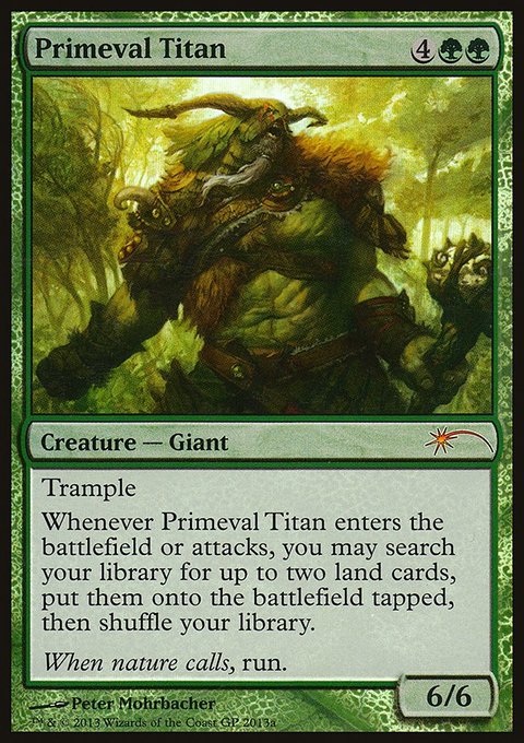 Primeval Titan, Grand Prix Promos #2013a, Magic: The Gathering card