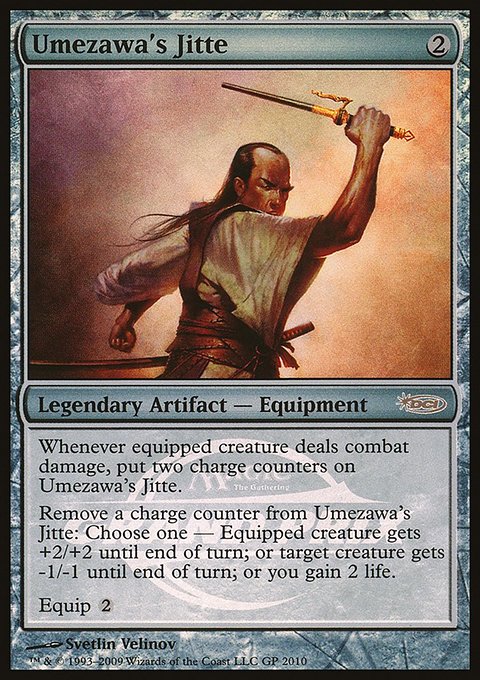 Umezawa's Jitte, Grand Prix Promos #2010, Magic: The Gathering card