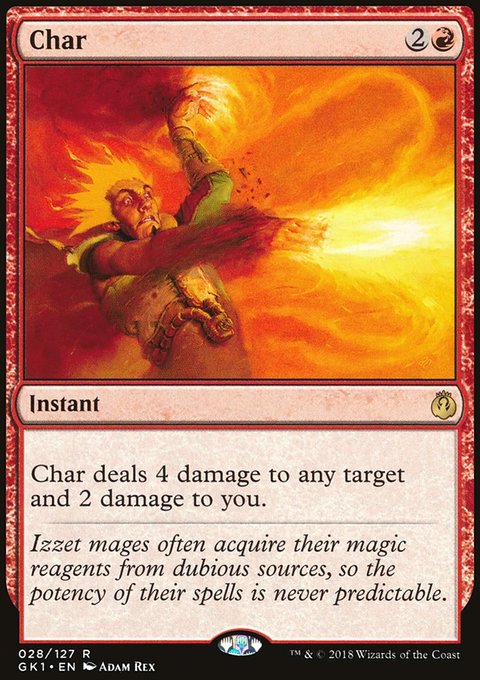 Char, GRN Guild Kit #28, Magic: The Gathering card