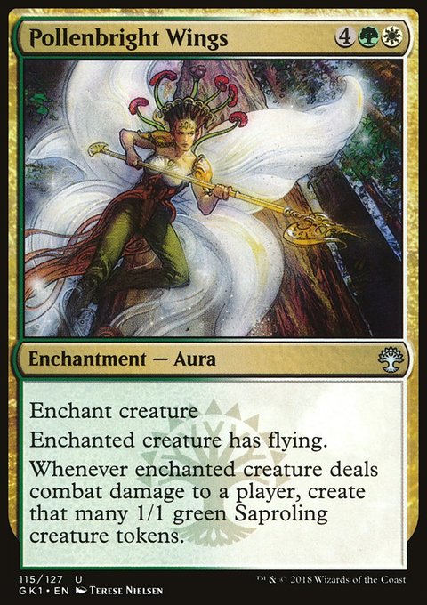 Pollenbright Wings, GRN Guild Kit #115, Magic: The Gathering card
