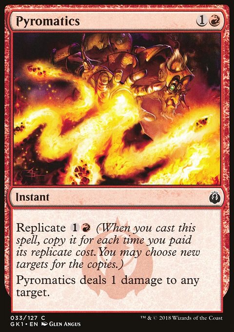 Pyromatics, GRN Guild Kit #33, Magic: The Gathering card