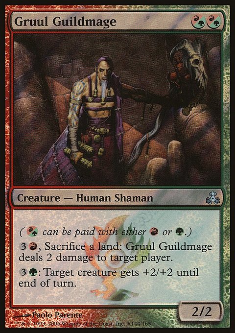 Gruul Guildmage, Guildpact Promos #144★, Magic: The Gathering card