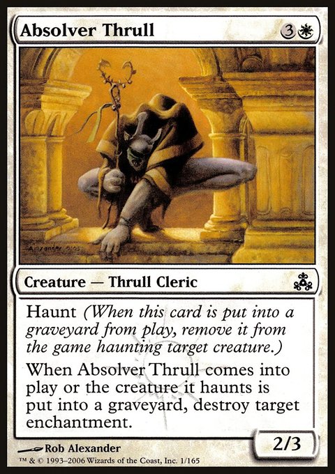 Absolver Thrull, Guildpact #1, Magic: The Gathering card