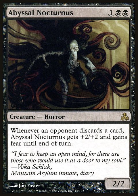 Abyssal Nocturnus, Guildpact #43, Magic: The Gathering card
