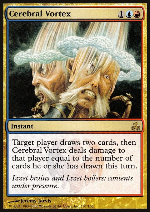 Cerebral Vortex, Guildpact #107, Magic: The Gathering card