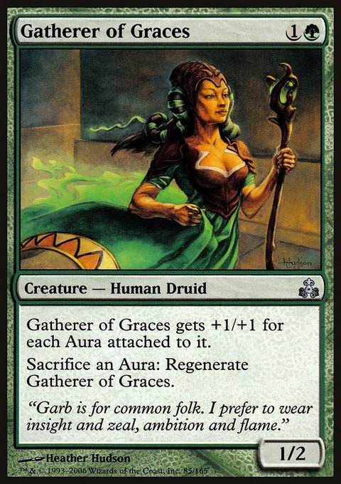 Gatherer of Graces, Guildpact #85, Magic: The Gathering card