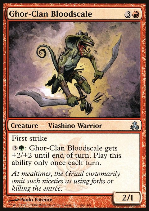 Ghor-Clan Bloodscale, Guildpact #66, Magic: The Gathering card