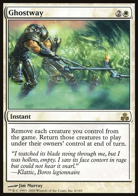 Ghostway, Guildpact #6, Magic: The Gathering card