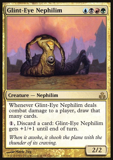 Glint-Eye Nephilim, Guildpact #115, Magic: The Gathering card