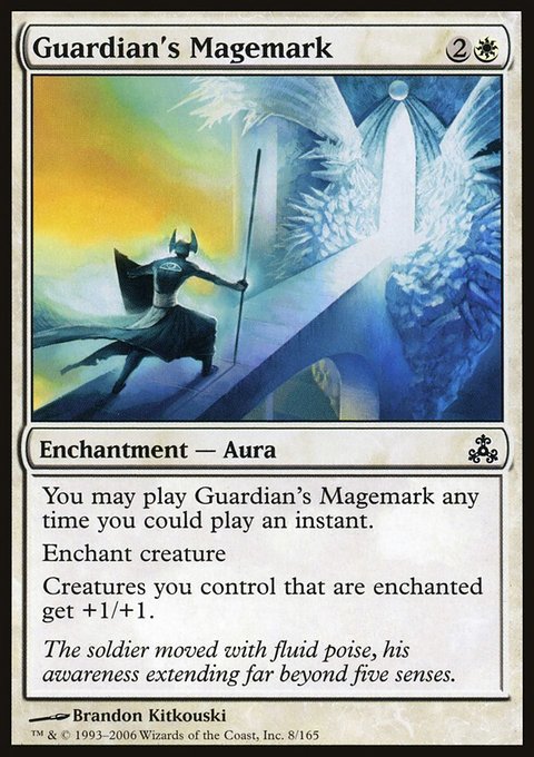 Guardian's Magemark, Guildpact #8, Magic: The Gathering card