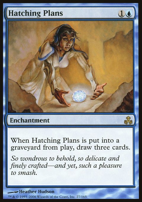 Hatching Plans, Guildpact #27, Magic: The Gathering card