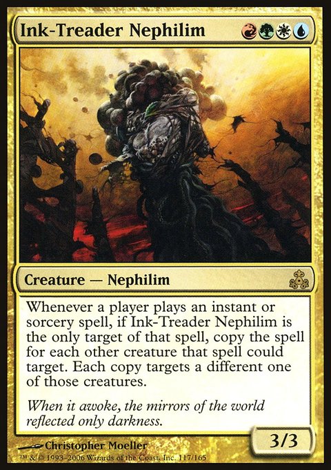 Ink-Treader Nephilim, Guildpact #117, Magic: The Gathering card