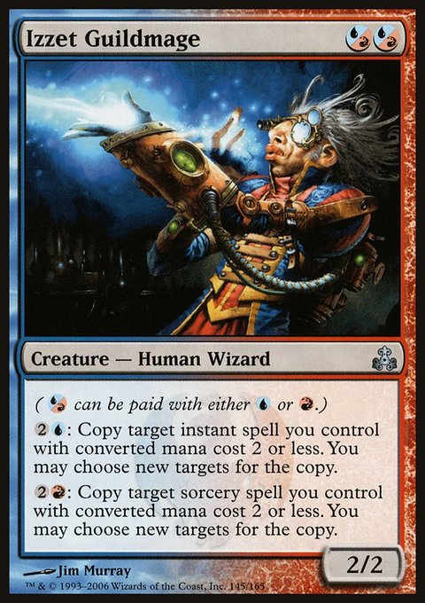 Izzet Guildmage, Guildpact #145, Magic: The Gathering card