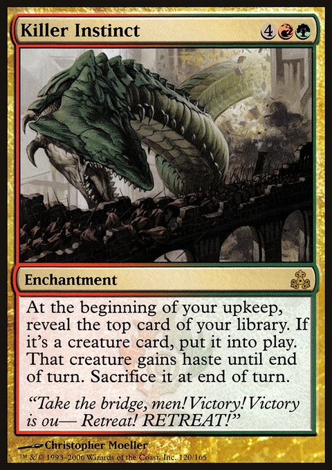 Killer Instinct, Guildpact #120, Magic: The Gathering card