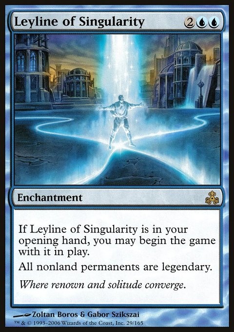 Leyline of Singularity, Guildpact #29, Magic: The Gathering card