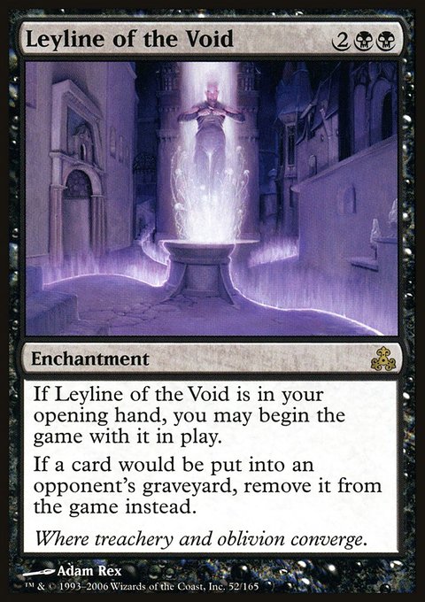 Leyline of the Void, Guildpact #52, Magic: The Gathering card