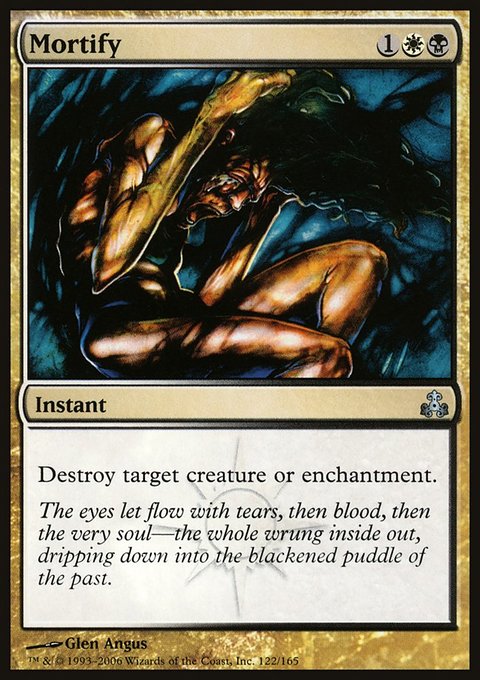 Mortify, Guildpact #122, Magic: The Gathering card