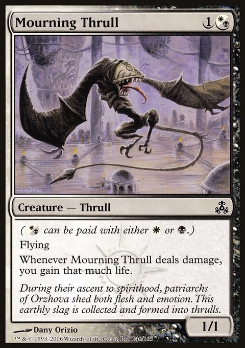 Mourning Thrull, Guildpact #146, Magic: The Gathering card