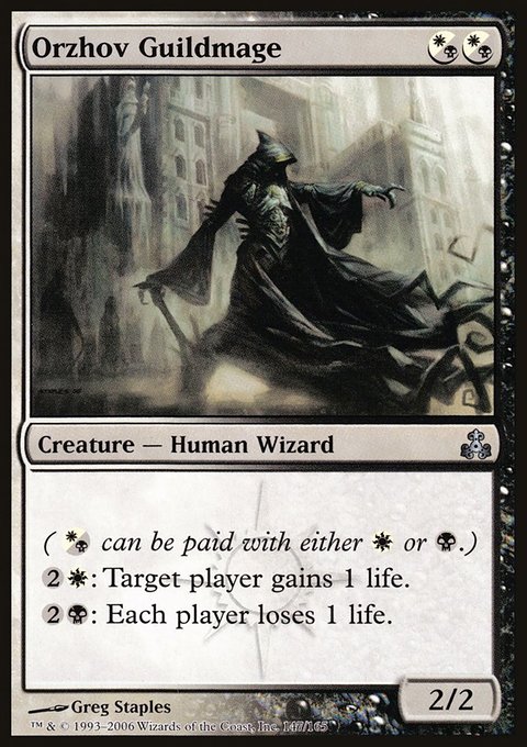 Orzhov Guildmage, Guildpact #147, Magic: The Gathering card