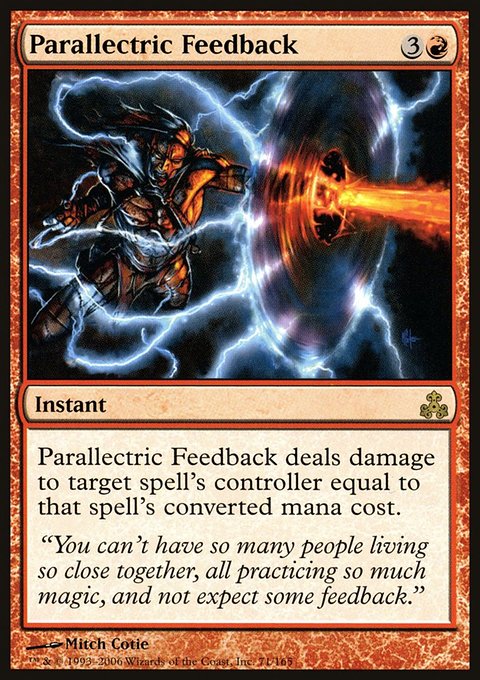 Parallectric Feedback, Guildpact #71, Magic: The Gathering card