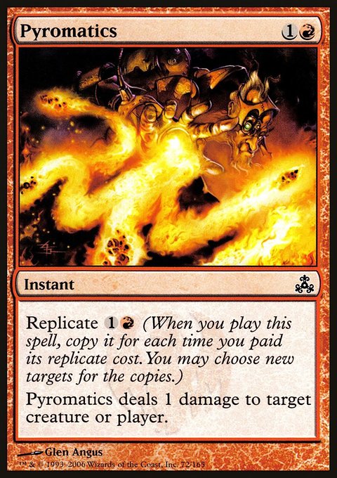 Pyromatics, Guildpact #72, Magic: The Gathering card