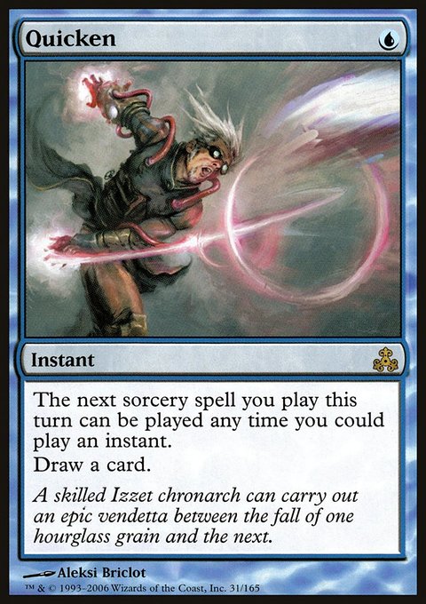 Quicken, Guildpact #31, Magic: The Gathering card