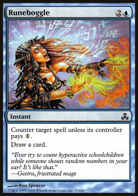 Runeboggle, Guildpact #33, Magic: The Gathering card
