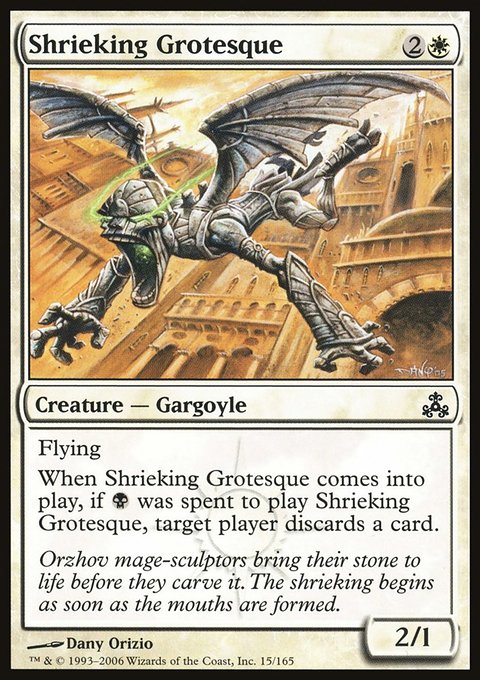 Shrieking Grotesque, Guildpact #15, Magic: The Gathering card