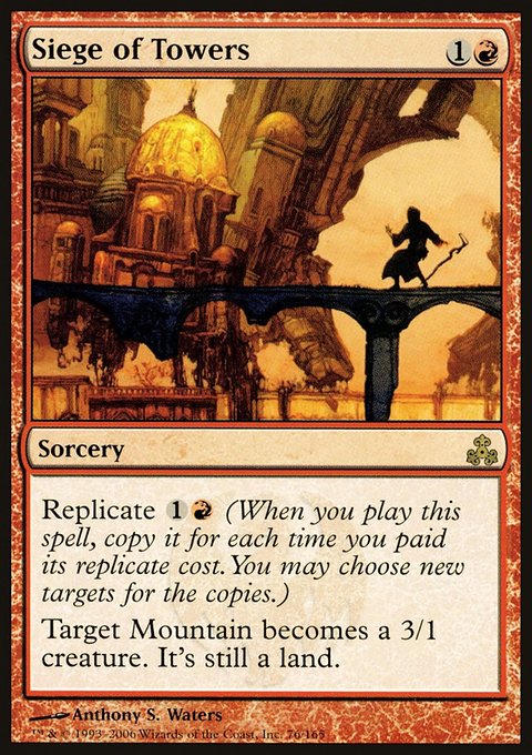 Siege of Towers, Guildpact #76, Magic: The Gathering card
