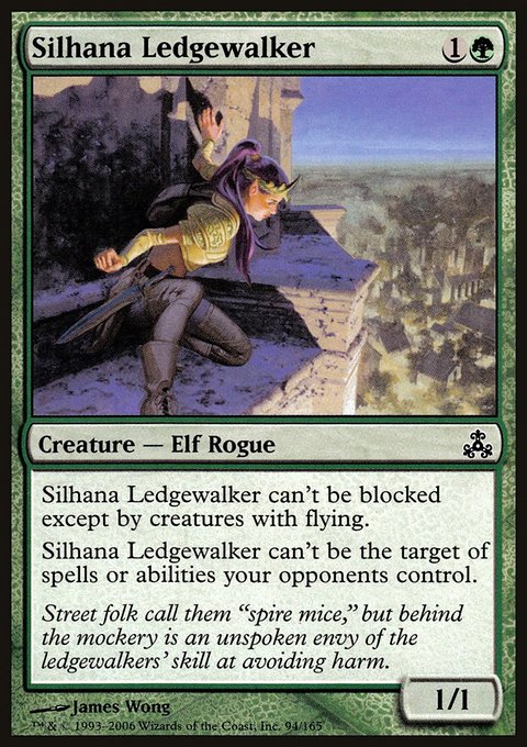 Silhana Ledgewalker, Guildpact #94, Magic: The Gathering card