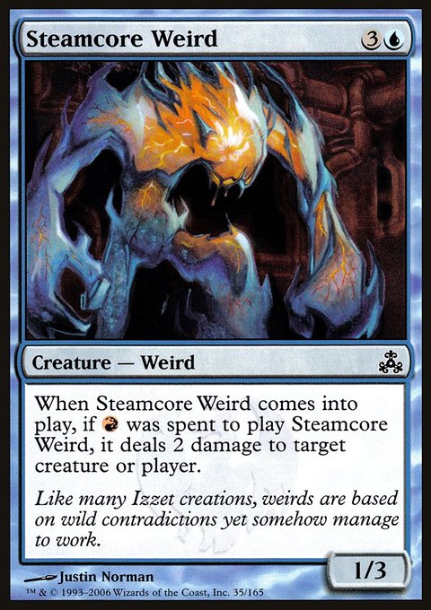 Steamcore Weird, Guildpact #35, Magic: The Gathering card