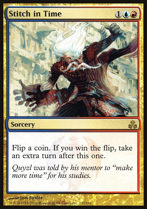 Stitch in Time, Guildpact #132, Magic: The Gathering card