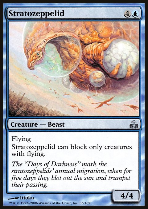 Stratozeppelid, Guildpact #36, Magic: The Gathering card