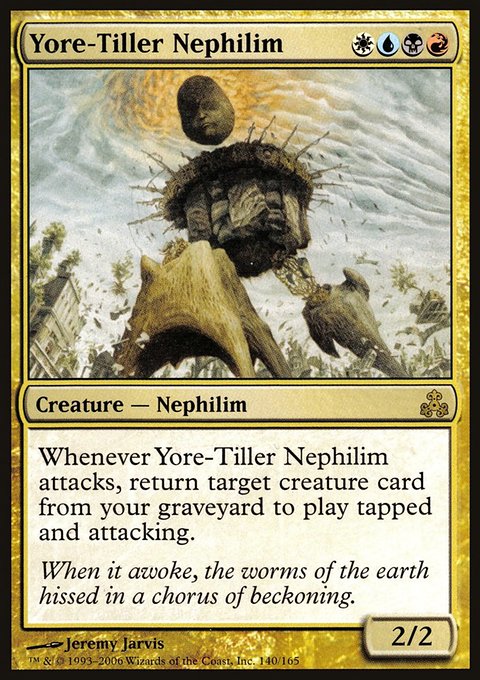 Yore-Tiller Nephilim, Guildpact #140, Magic: The Gathering card
