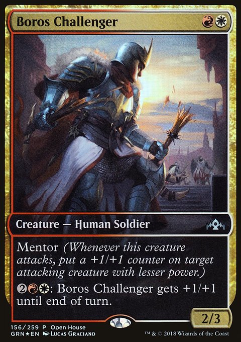 Boros Challenger, Guilds of Ravnica Promos #156, Magic: The Gathering card