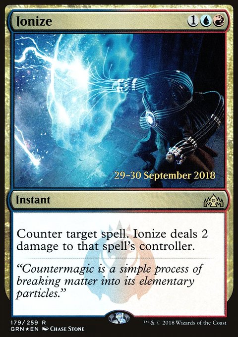 Ionize, Guilds of Ravnica Promos #179s, Magic: The Gathering card