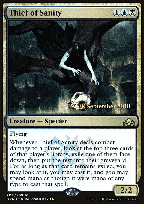 Thief of Sanity, Guilds of Ravnica Promos #205s, Magic: The Gathering card