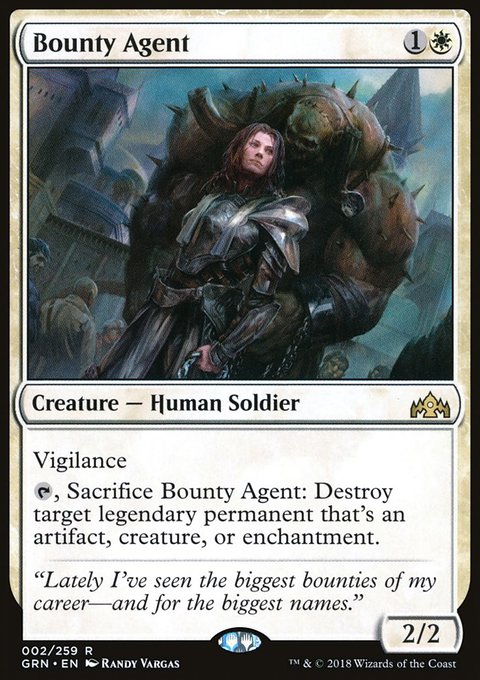 Bounty Agent, Guilds of Ravnica #2, Magic: The Gathering card