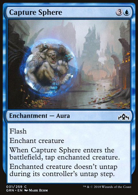 Capture Sphere, Guilds of Ravnica #31, Magic: The Gathering card