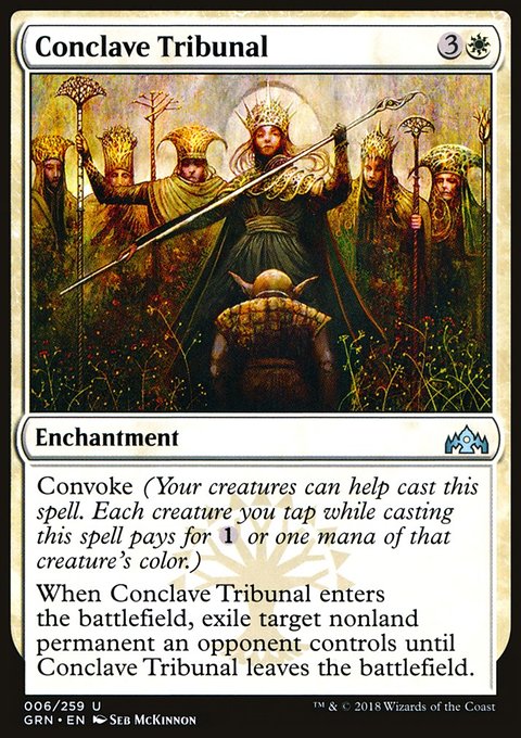 Conclave Tribunal, Guilds of Ravnica #6, Magic: The Gathering card