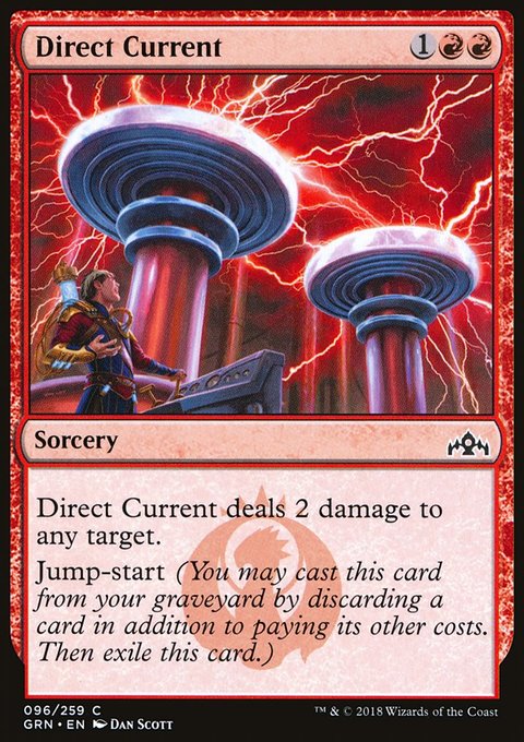 Direct Current, Guilds of Ravnica #96, Magic: The Gathering card
