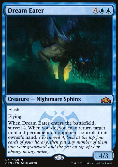 Dream Eater, Guilds of Ravnica #38, Magic: The Gathering card