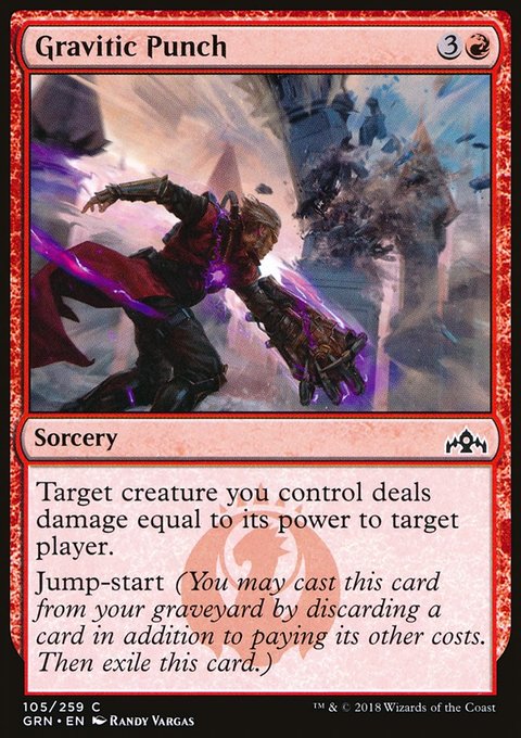 Gravitic Punch, Guilds of Ravnica #105, Magic: The Gathering card