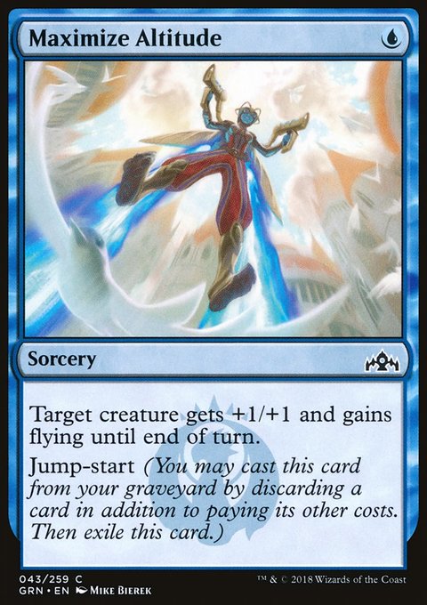 Maximize Altitude, Guilds of Ravnica #43, Magic: The Gathering card