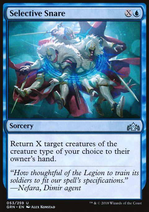 Selective Snare, Guilds of Ravnica #53, Magic: The Gathering card