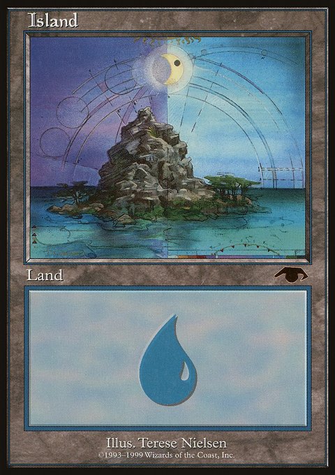 Island, Guru #2, Magic: The Gathering card