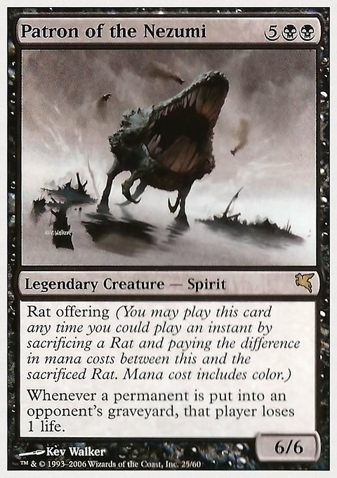 Patron of the Nezumi, Hachette UK #25, Magic: The Gathering card
