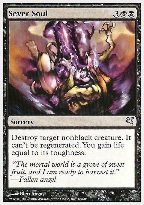 Sever Soul, Hachette UK #16, Magic: The Gathering card