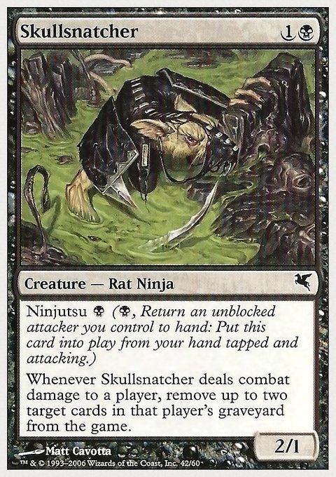 Skullsnatcher, Hachette UK #42, Magic: The Gathering card
